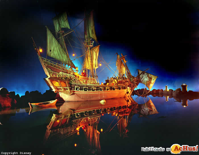 Imagen de Disneyland California  Pirates of the Caribbean interiores